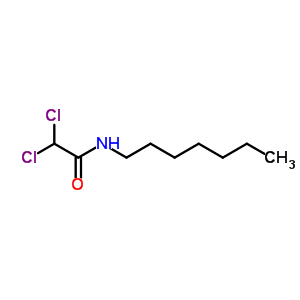 Acetamide,2,2-dichloro-n-heptyl-Structure,5439-34-9Structure Acetamide,2,2-dichloro-n-heptyl- Structure,5439-34-9Structure