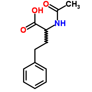 Benzenebutanoic acid, a-(acetylamino)-Structure,5440-40-4Structure Benzenebutanoic acid, a-(acetylamino)- Structure,5440-40-4Structure