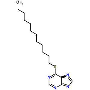 6-Dodecylsulfanyl-5h-purineStructure,5441-35-0Structure 6-Dodecylsulfanyl-5h-purine Structure,5441-35-0Structure