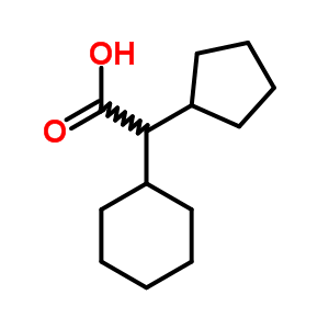 Cyclohexaneacetic acid,a-cyclopentyl-Structure,5441-75-8Structure Cyclohexaneacetic acid,a-cyclopentyl- Structure,5441-75-8Structure