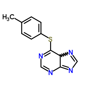 6-(4-Methylphenyl)sulfanyl-5h-purineStructure,5444-08-6Structure 6-(4-Methylphenyl)sulfanyl-5h-purine Structure,5444-08-6Structure