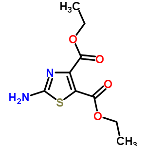 4,5-Thiazoledicarboxylicacid, 2-amino-, 4,5-diethyl esterStructure,5445-93-2Structure 4,5-Thiazoledicarboxylicacid, 2-amino-, 4,5-diethyl ester Structure,5445-93-2Structure