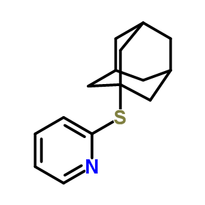 2-(1-Adamantylsulfanyl)pyridineStructure,54476-11-8Structure 2-(1-Adamantylsulfanyl)pyridine Structure,54476-11-8Structure
