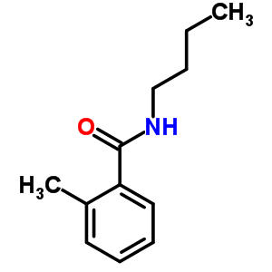N-丁基-2-甲基-苯甲酰胺結(jié)構(gòu)式_5448-58-8結(jié)構(gòu)式