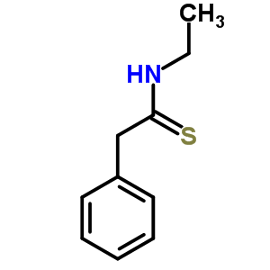 N-乙基-2-苯基-乙烷硫代酰胺結(jié)構(gòu)式_5449-14-9結(jié)構(gòu)式