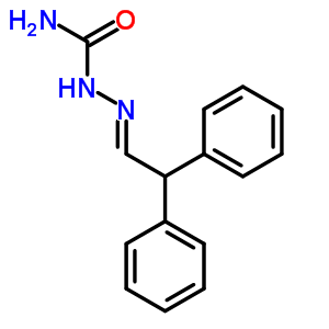Hydrazinecarboxamide,2-(2,2-diphenylethylidene)-Structure,5449-28-5Structure Hydrazinecarboxamide,2-(2,2-diphenylethylidene)- Structure,5449-28-5Structure
