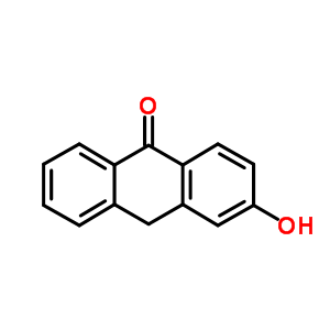 3-羥基-10H-蒽-9-酮結(jié)構(gòu)式_5449-65-0結(jié)構(gòu)式