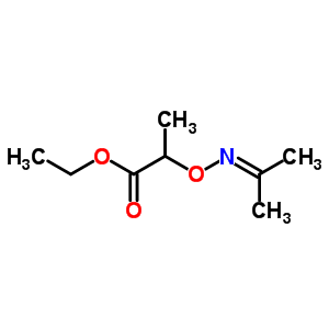 2-(Isopropylideneamino)oxy-propionic acid ethyl esterStructure,54716-29-9Structure 2-(Isopropylideneamino)oxy-propionic acid ethyl ester Structure,54716-29-9Structure