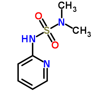 N,N-二甲基-n-(2-吡啶)磺酰胺結(jié)構(gòu)式_54767-77-0結(jié)構(gòu)式