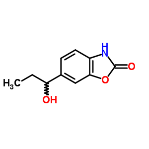 6-(1-Hydroxypropyl)benzoxazol-2(3h)-oneStructure,54903-18-3Structure 6-(1-Hydroxypropyl)benzoxazol-2(3h)-one Structure,54903-18-3Structure
