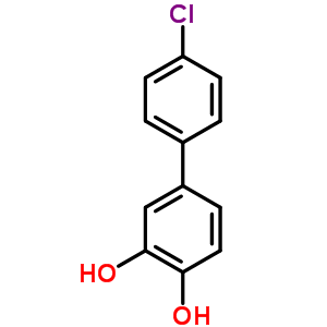 1,2-二羥基-4-氯聯(lián)苯結(jié)構(gòu)式_55097-84-2結(jié)構(gòu)式