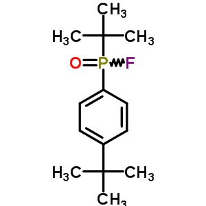1-(Fluoro-tert-butyl-phosphoryl)-4-tert-butyl-benzeneStructure,55236-57-2Structure 1-(Fluoro-tert-butyl-phosphoryl)-4-tert-butyl-benzene Structure,55236-57-2Structure