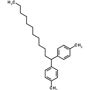 1,1-十二基雙(4-甲基苯)結(jié)構(gòu)式_55268-62-7結(jié)構(gòu)式