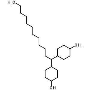 1,1’-Dodecylidenebis(4-methylcyclohexane)Structure,55334-09-3Structure 1,1’-Dodecylidenebis(4-methylcyclohexane) Structure,55334-09-3Structure