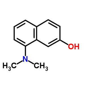 1-(N-二甲基)氨基-7-萘酚結(jié)構(gòu)式_55346-51-5結(jié)構(gòu)式
