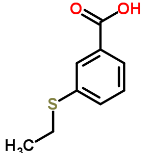 3-Ethylsulfanylbenzoic acidStructure,5537-74-6Structure 3-Ethylsulfanylbenzoic acid Structure,5537-74-6Structure