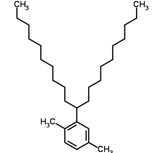 2-(1-Decylundecyl)-1,4-dimethylbenzeneStructure,55373-91-6Structure 2-(1-Decylundecyl)-1,4-dimethylbenzene Structure,55373-91-6Structure