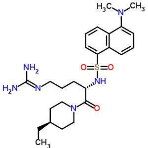 Dansylarginine n-(3-ethyl-1,5-pentanediyl)amideStructure,55381-72-1Structure Dansylarginine n-(3-ethyl-1,5-pentanediyl)amide Structure,55381-72-1Structure