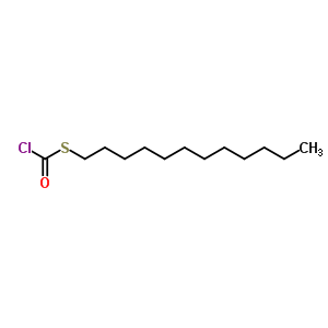 Chloridothiocarbonic acid s-dodecyl esterStructure,55512-40-8Structure Chloridothiocarbonic acid s-dodecyl ester Structure,55512-40-8Structure