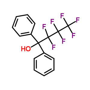 Benzenemethanol,a-(heptafluoropropyl)-a-phenyl-(9ci)Structure,559-54-6Structure Benzenemethanol,a-(heptafluoropropyl)-a-phenyl-(9ci) Structure,559-54-6Structure