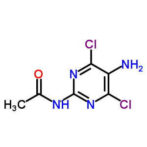 Acetamide,n-(5-amino-4,6-dichloro-2-pyrimidinyl)-Structure,56145-02-9Structure Acetamide,n-(5-amino-4,6-dichloro-2-pyrimidinyl)- Structure,56145-02-9Structure
