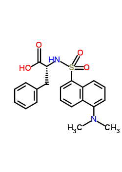 N-丹酰基-D-苯基丙氨酸結(jié)構(gòu)式_56176-31-9結(jié)構(gòu)式