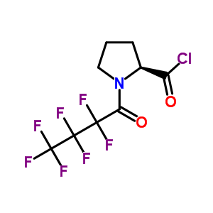 N-heptafluorobutyrylprolineStructure,56236-41-0Structure N-heptafluorobutyrylproline Structure,56236-41-0Structure