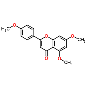 5,7,4-TrimethoxyflavoneStructure,5631-70-9Structure 5,7,4-Trimethoxyflavone Structure,5631-70-9Structure