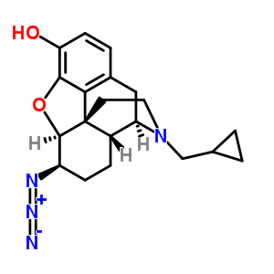 N-cyclopropylmethylnorazidomorphineStructure,56337-94-1Structure N-cyclopropylmethylnorazidomorphine Structure,56337-94-1Structure