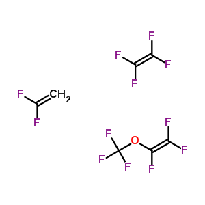 Tetrafluoroethene polymer with 1,1-difluoroethene and trifluoro(trifluoromethoxy)etheneStructure,56357-87-0Structure Tetrafluoroethene polymer with 1,1-difluoroethene and trifluoro(trifluoromethoxy)ethene Structure,56357-87-0Structure