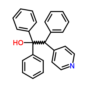 1,1,2-Triphenyl-2-pyridin-4-yl-ethanolStructure,56501-72-5Structure 1,1,2-Triphenyl-2-pyridin-4-yl-ethanol Structure,56501-72-5Structure