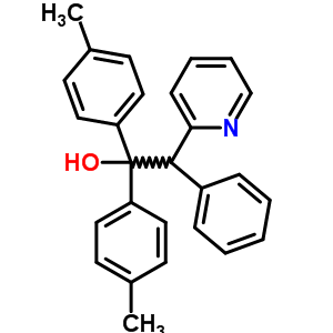 2-Pyridineethanol ,alpha,alpha-bis(4-methylphenyl)-beta-phenyl-Structure,56501-73-6Structure 2-Pyridineethanol ,alpha,alpha-bis(4-methylphenyl)-beta-phenyl- Structure,56501-73-6Structure