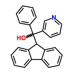 3-Pyridinemethanol ,alpha-9h-fluoren-9-yl-alpha-phenyl-Structure,56501-90-7Structure 3-Pyridinemethanol ,alpha-9h-fluoren-9-yl-alpha-phenyl- Structure,56501-90-7Structure