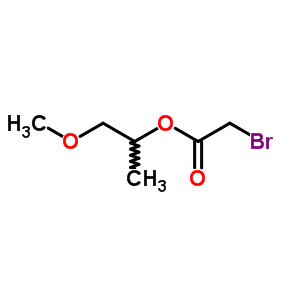 Aceticacid, 2-bromo-, 2-methoxy-1-methylethyl esterStructure,56521-75-6Structure Aceticacid, 2-bromo-, 2-methoxy-1-methylethyl ester Structure,56521-75-6Structure