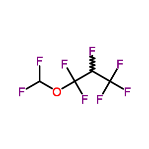 1,1,2,3,3,3-Hexafluoropropyl difluoromethyl etherStructure,56860-85-6Structure 1,1,2,3,3,3-Hexafluoropropyl difluoromethyl ether Structure,56860-85-6Structure