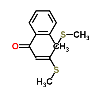 3,3-Bis-methylsulfanyl-1-o-tolyl-propenoneStructure,56944-66-2Structure 3,3-Bis-methylsulfanyl-1-o-tolyl-propenone Structure,56944-66-2Structure