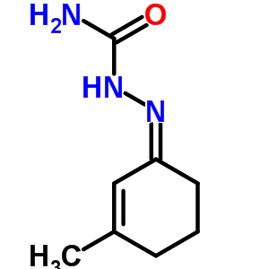 Hydrazinecarboxamide,2-(3-methyl-2-cyclohexen-1-ylidene)-Structure,56967-87-4Structure Hydrazinecarboxamide,2-(3-methyl-2-cyclohexen-1-ylidene)- Structure,56967-87-4Structure
