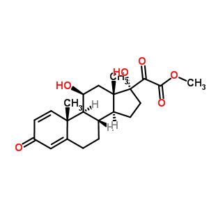 Methyl prednisolonateStructure,57072-99-8Structure Methyl prednisolonate Structure,57072-99-8Structure