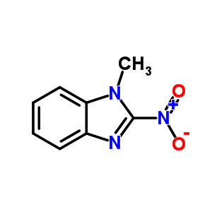 1-N-methyl-2-nitrobenzimidazoleStructure,5709-68-2Structure 1-N-methyl-2-nitrobenzimidazole Structure,5709-68-2Structure