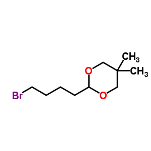 2-(4-Bromobutyl)-5,5-dimethyl-1,3-dioxaneStructure,57101-35-6Structure 2-(4-Bromobutyl)-5,5-dimethyl-1,3-dioxane Structure,57101-35-6Structure