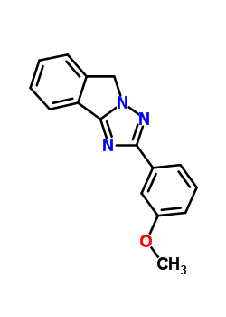 2-(3-Methoxyphenyl)-5h-s-triazolo(5,1-a)isoindoleStructure,57170-08-8Structure 2-(3-Methoxyphenyl)-5h-s-triazolo(5,1-a)isoindole Structure,57170-08-8Structure