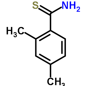 2,4-DimethylbenzenecarbothioamideStructure,57182-70-4Structure 2,4-Dimethylbenzenecarbothioamide Structure,57182-70-4Structure