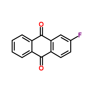 2-Fluoroanthracene-9,10-dioneStructure,572-84-9Structure 2-Fluoroanthracene-9,10-dione Structure,572-84-9Structure