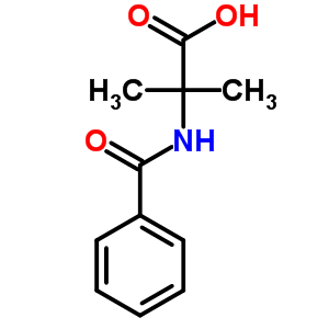 N-苯甲?；?2-甲基丙氨酸結(jié)構(gòu)式_57224-51-8結(jié)構(gòu)式