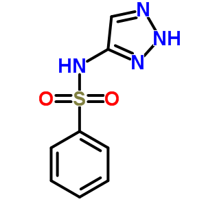 Benzenesulfonamide,n-1h-1,2,3-triazol-4-yl-(9ci)Structure,57241-09-5Structure Benzenesulfonamide,n-1h-1,2,3-triazol-4-yl-(9ci) Structure,57241-09-5Structure