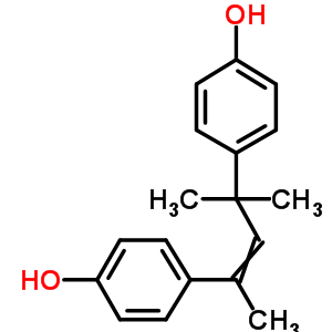 2,4-Bis(4-hydroxyphenyl)-4-methyl-2-penteneStructure,57244-54-9Structure 2,4-Bis(4-hydroxyphenyl)-4-methyl-2-pentene Structure,57244-54-9Structure
