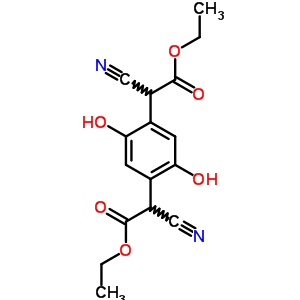 A,a’-dicyano-2,5-dihydroxy-1,4-phenylenediacetateStructure,57271-90-6Structure A,a’-dicyano-2,5-dihydroxy-1,4-phenylenediacetate Structure,57271-90-6Structure