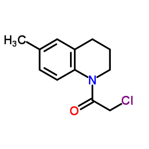 1-(Chloroacetyl)-6-methyl-1,2,3,4-tetrahydroquinolineStructure,57368-83-9Structure 1-(Chloroacetyl)-6-methyl-1,2,3,4-tetrahydroquinoline Structure,57368-83-9Structure