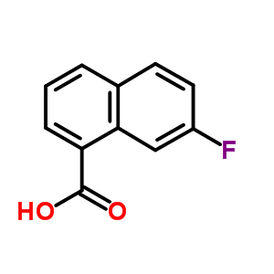 7-Fluoronaphthalene-1-carboxylic acidStructure,575-06-4Structure 7-Fluoronaphthalene-1-carboxylic acid Structure,575-06-4Structure