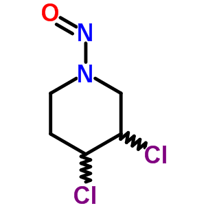 3,4-DichloronitrosopiperidineStructure,57541-72-7Structure 3,4-Dichloronitrosopiperidine Structure,57541-72-7Structure